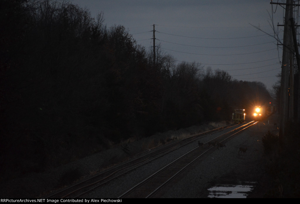 CSX Q301 coming westbound 